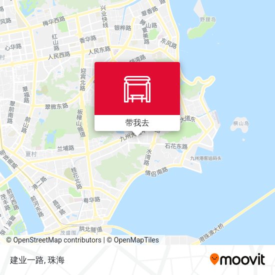 建业一路地图