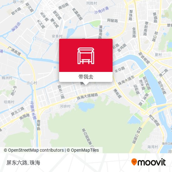 屏东六路地图