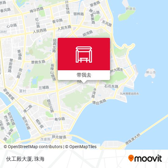 伙工殿大厦地图
