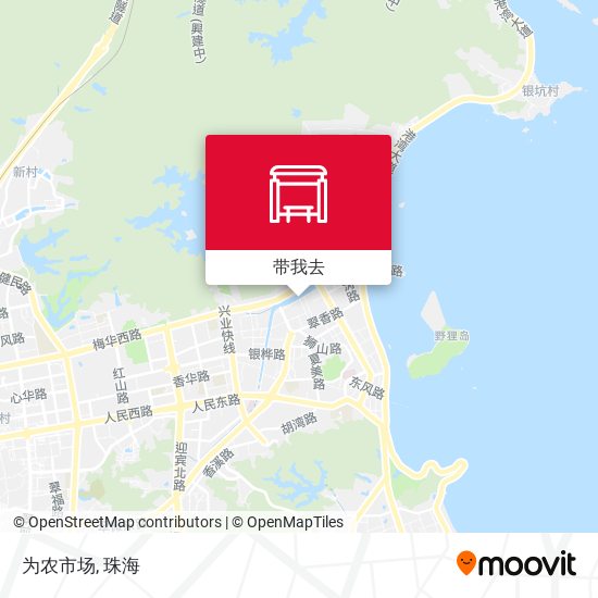 为农市场地图