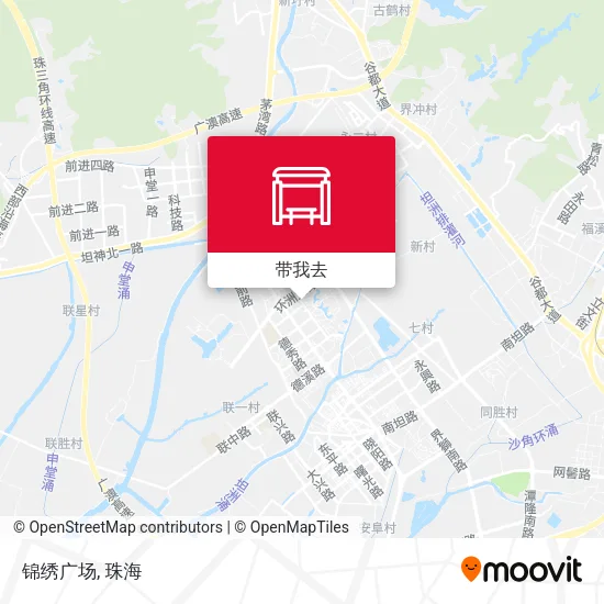 锦绣广场地图