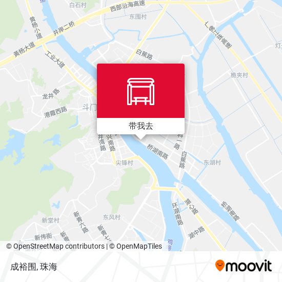 成裕围地图
