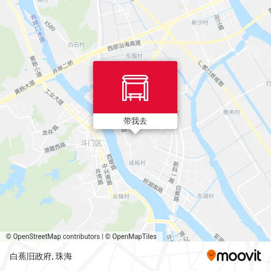 白蕉旧政府地图