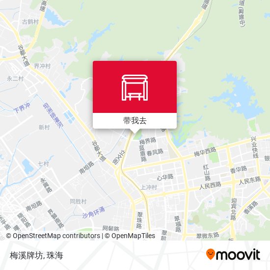 梅溪牌坊地图