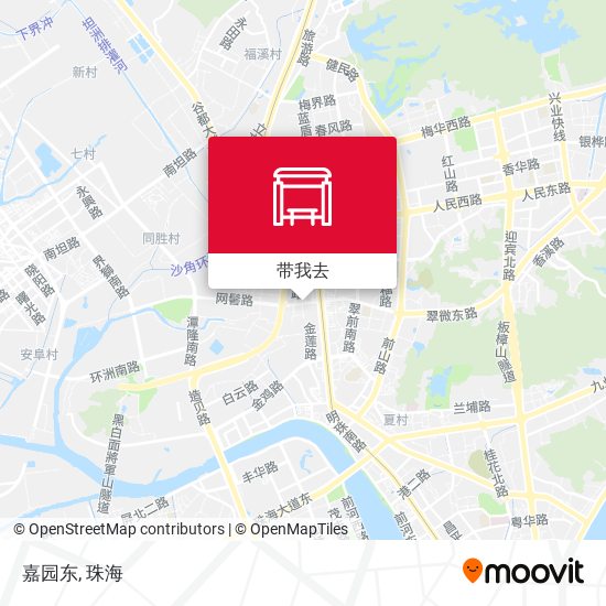 嘉园东地图