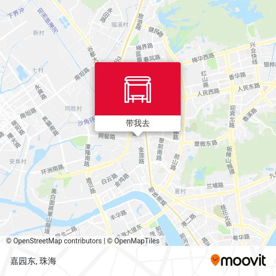 嘉园东地图