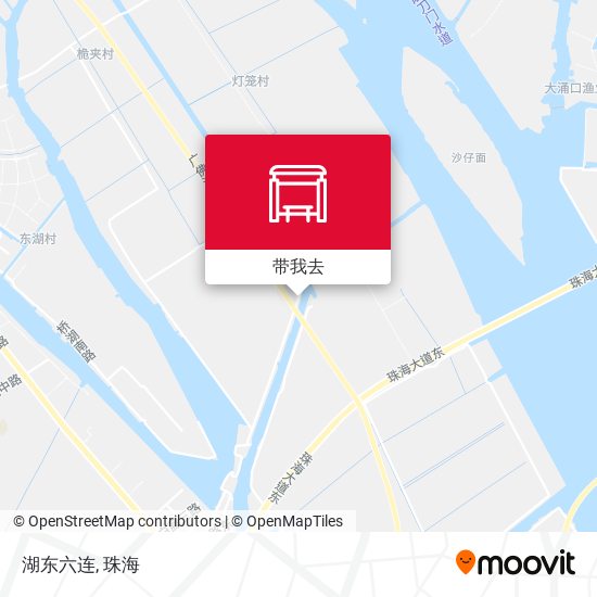 湖东六连地图
