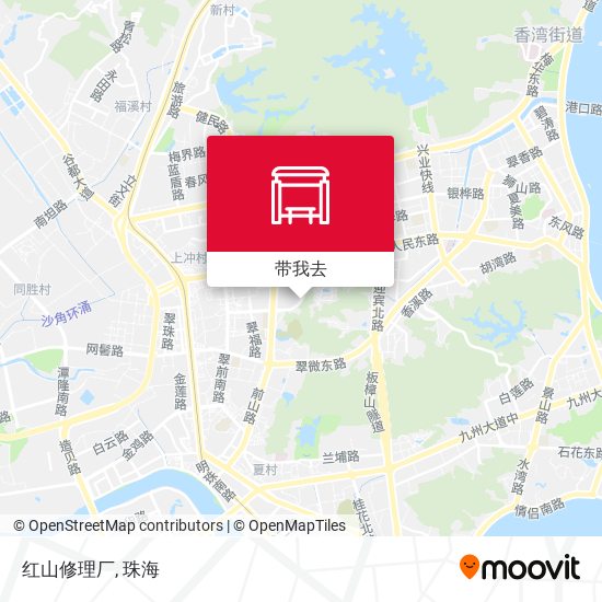 红山修理厂地图