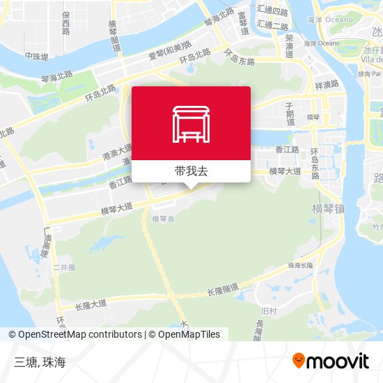 三塘地图