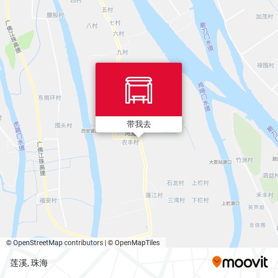 莲溪地图