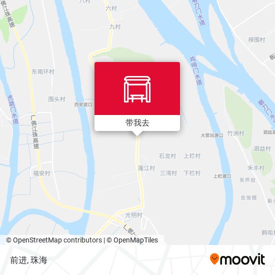 前进地图