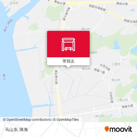 马山东地图
