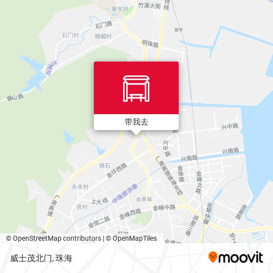 威士茂北门地图