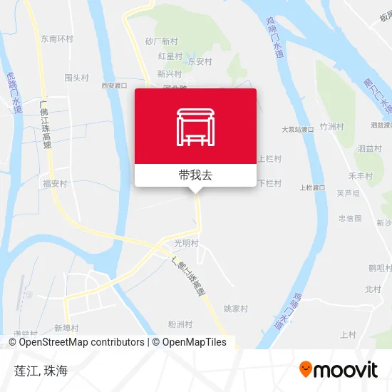 莲江地图