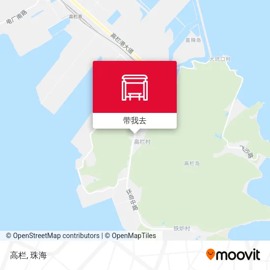 高栏地图