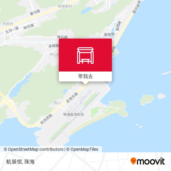 航展馆地图