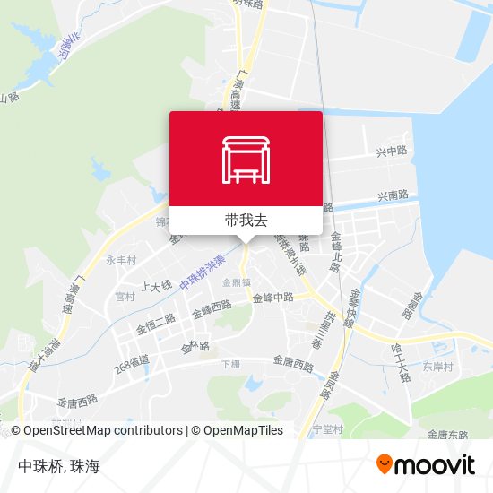 中珠桥地图
