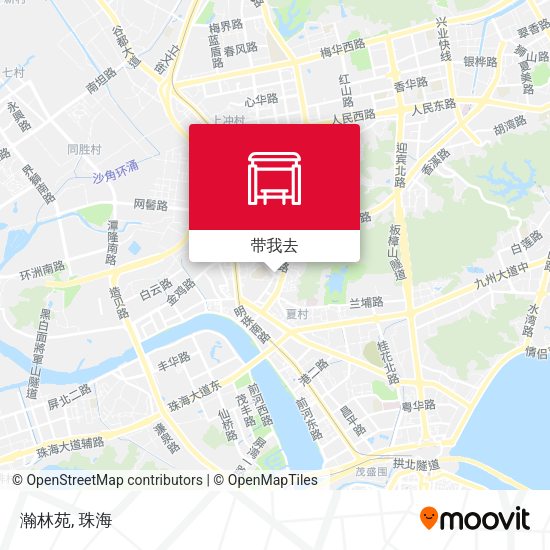 瀚林苑地图