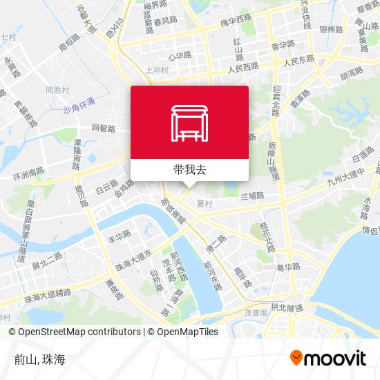 前山地图