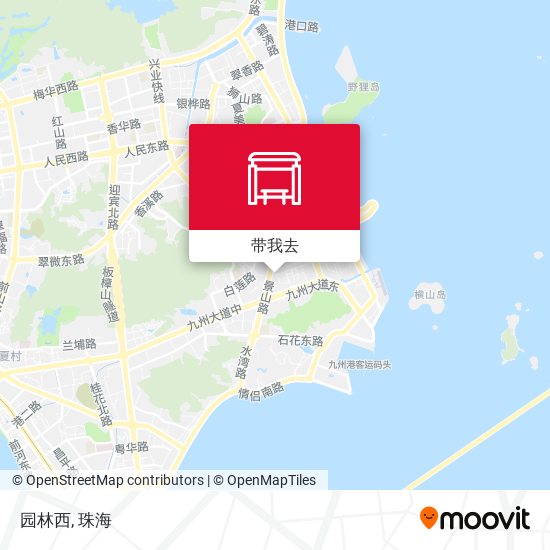 园林西地图