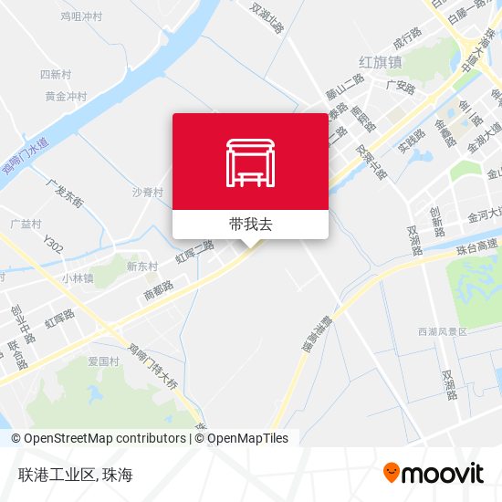 联港工业区地图