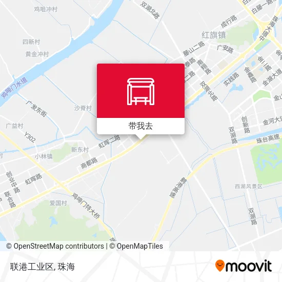联港工业区地图