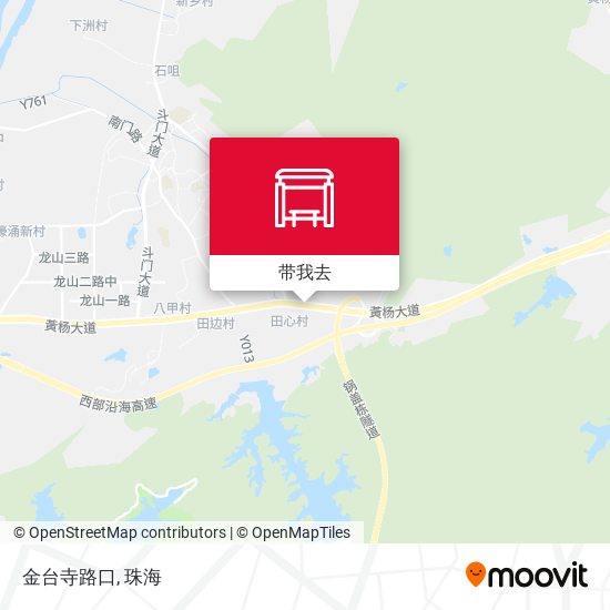 金台寺路口地图