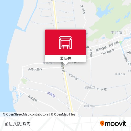前进八队地图