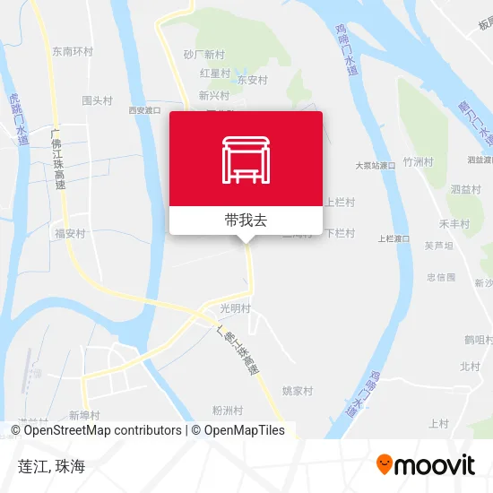 莲江地图