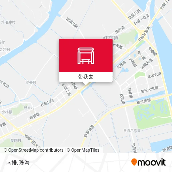 南排地图