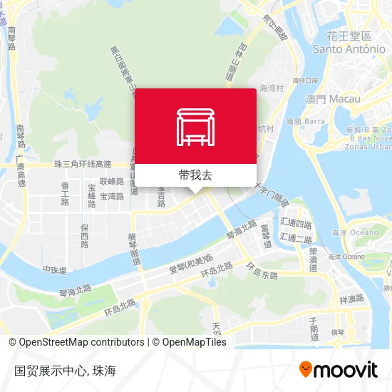 国贸展示中心地图