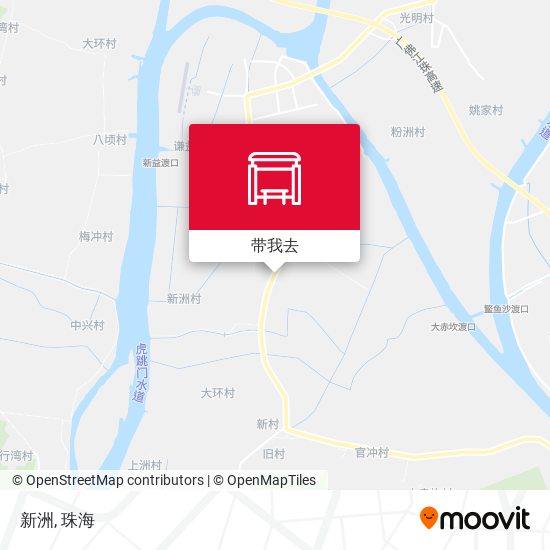 新洲地图