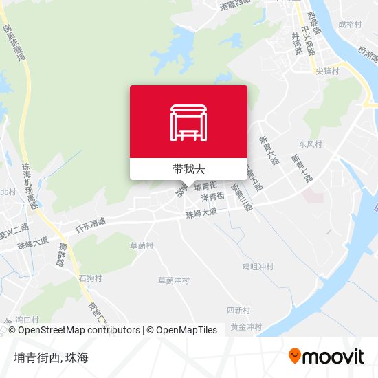 埔青街西地图