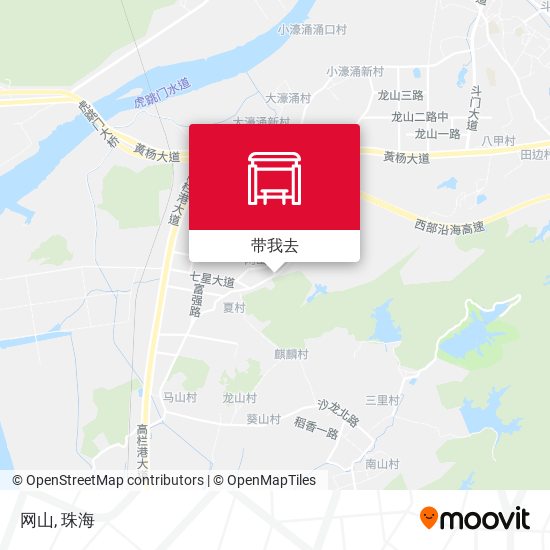 网山地图