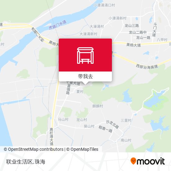 联业生活区地图
