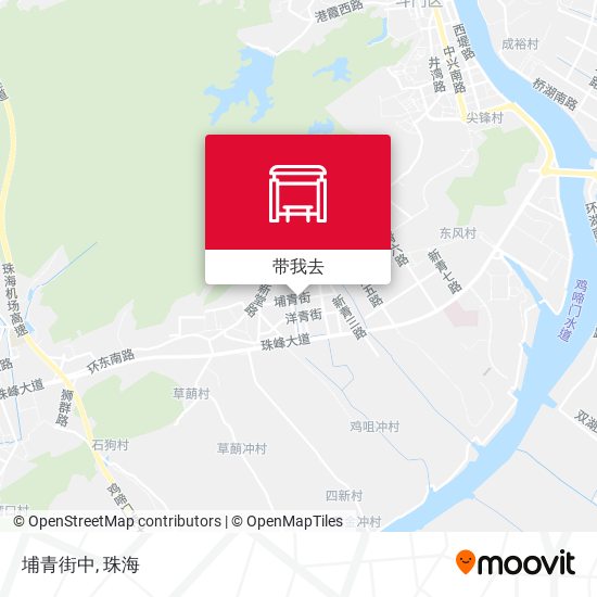 埔青街中地图