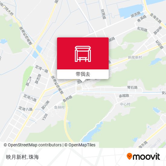 映月新村地图