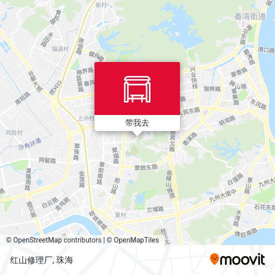 红山修理厂地图