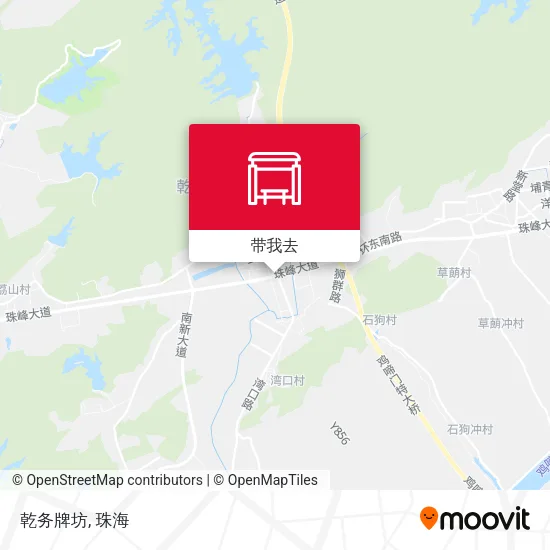乾务牌坊地图