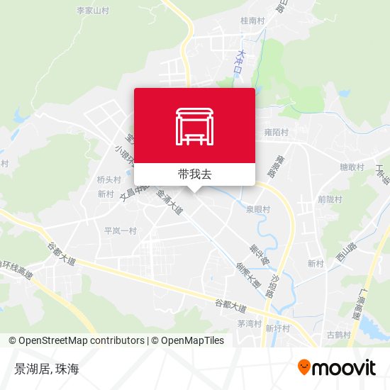 景湖居地图