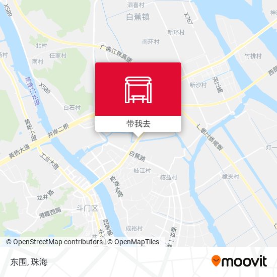 东围地图