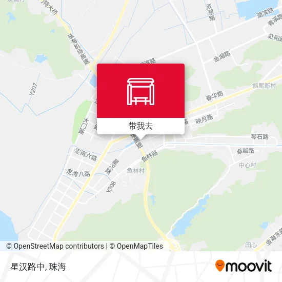 星汉路中地图