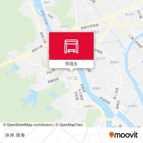 井岸地图