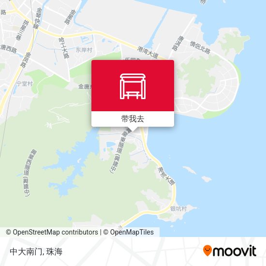 中大南门地图