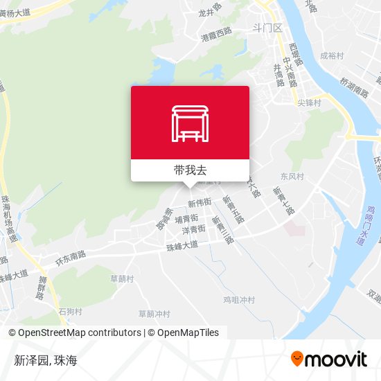 新泽园地图