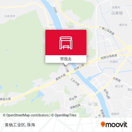 黄杨工业区地图