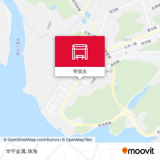 华宇金属地图