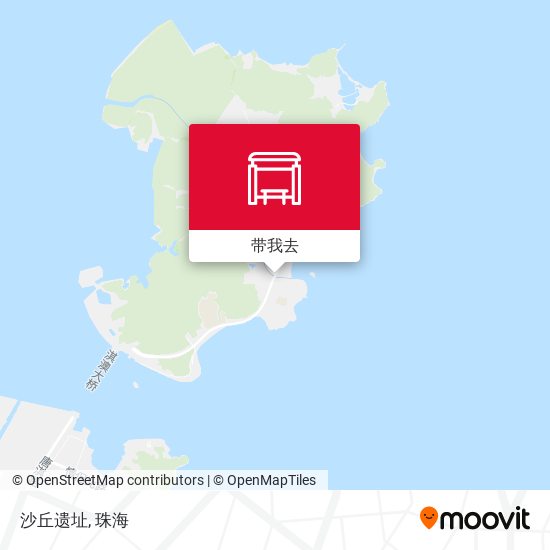 沙丘遗址地图