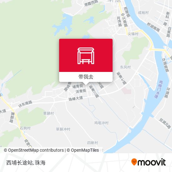 西埔长途站地图