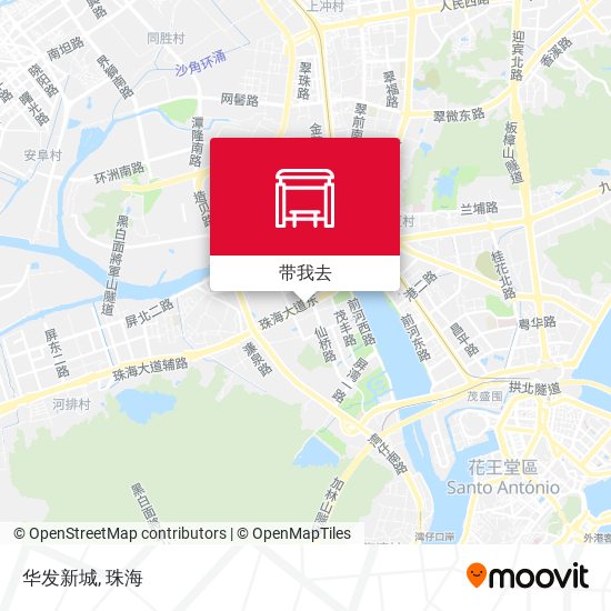 华发新城地图
